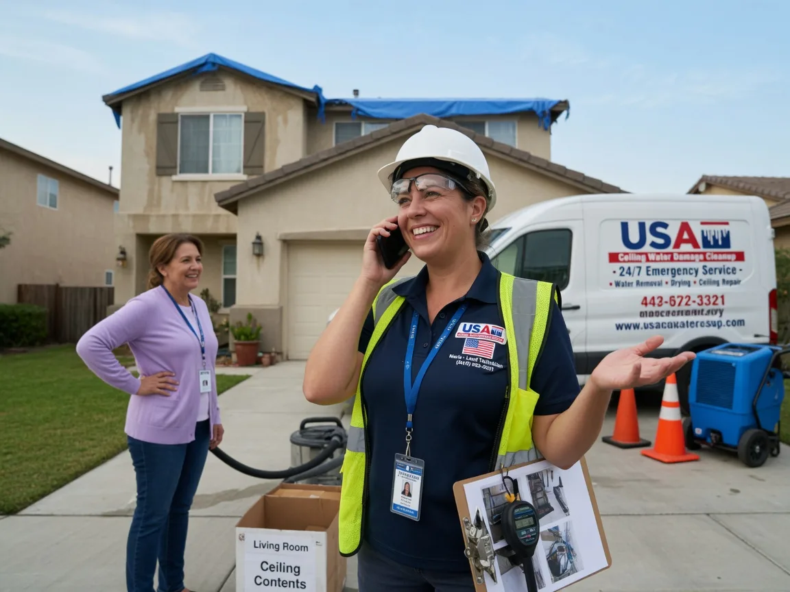 Ceiling Water Damage Restoration Castaic, CA FAQs